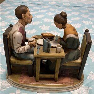 Charming Ceramic Couple Figurine